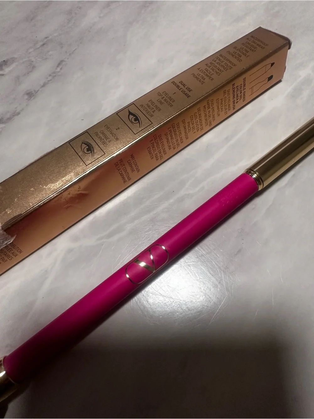 Valentino Double-Ended Color Gel Eyeliner & Blending Brush